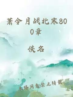 萧令月战北寒800章