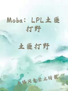 Moba：LPL土匪打野